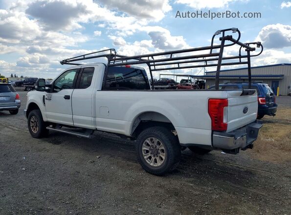 1FT7X2B65HEC15539 2017 FORD F250 Белый Задняя левая четверть