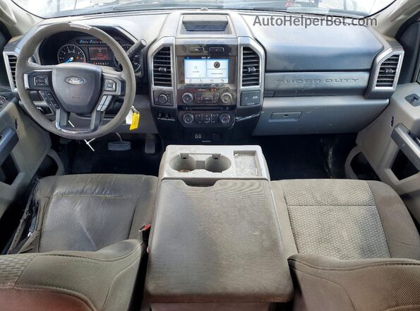 1FT7X2B65HEC15539 2017 FORD F250 Белый Вид панели приборов