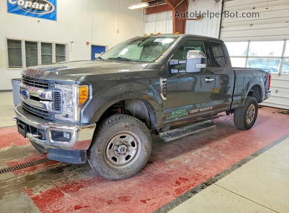 1FT7X2B6XHEE54729 2017 FORD F250 Gray Vista tres cuartos delantera izquierda