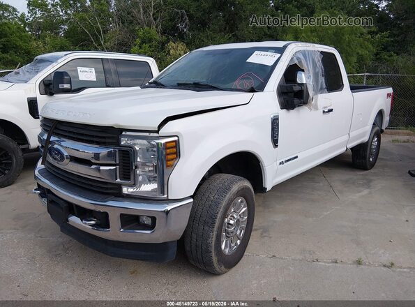 1FT7X2BT8KEC74596 2019 FORD F-250 White Vista tres cuartos delantera izquierda