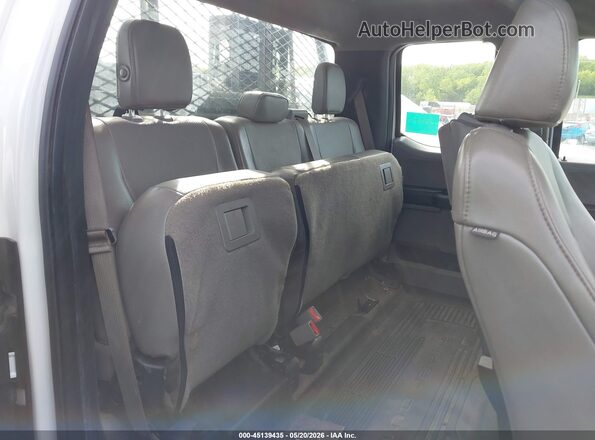 1FT7X3B61HEE05019 2017 FORD F350 Белый Вид наклейки с VIN-кодом