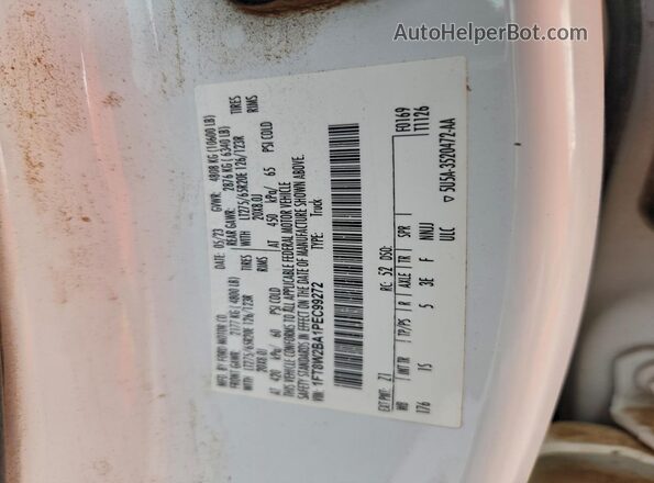 1FT8W2BA1PEC99272 2023 FORD F250 White ძრავის განყოფილების ხედი