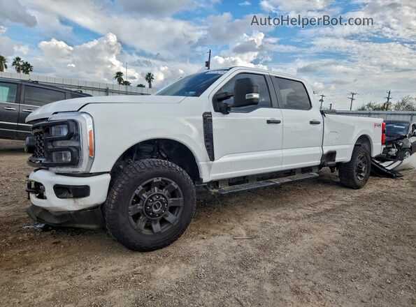 1FT8W2BA1PEC99272 2023 FORD F250 White წინა მარცხენა ხედი სამი მეოთხედიდან