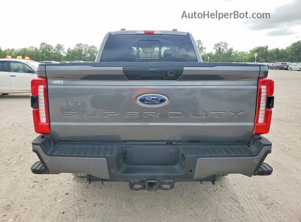 1FT8W2BA1SED66509 2025 FORD F250 Gray Widok z tyłu