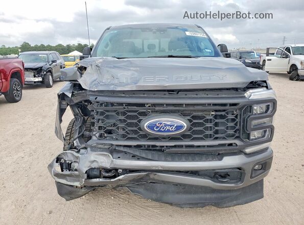 1FT8W2BA1SED66509 2025 FORD F250 Gray Widok z przodu