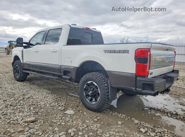 1FT8W2BM3SEC46298 2025 FORD F250 White Trasero izquierdo