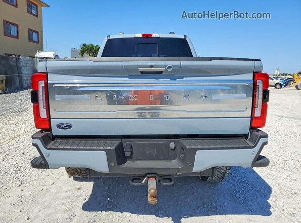 1FT8W2BM5REE36629 2024 FORD F250 Серебряный Вид сзади