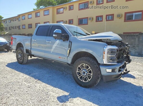 1FT8W2BM5REE36629 2024 FORD F250 Серебряный Передняя правая четверть