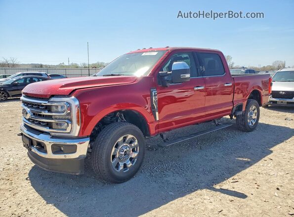 1FT8W2BN9TED02755 2026 FORD F250 Красный Передняя левая четверть