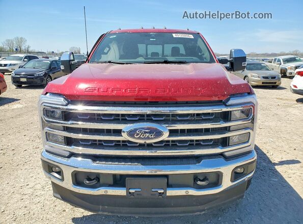 1FT8W2BN9TED02755 2026 FORD F250 Красный Вид спереди