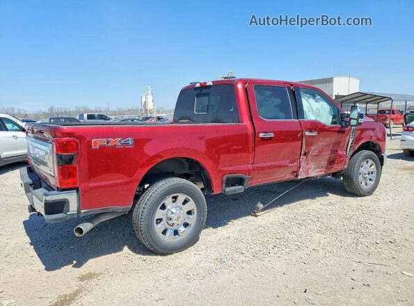 1FT8W2BN9TED02755 2026 FORD F250 Красный Задняя правая четверть