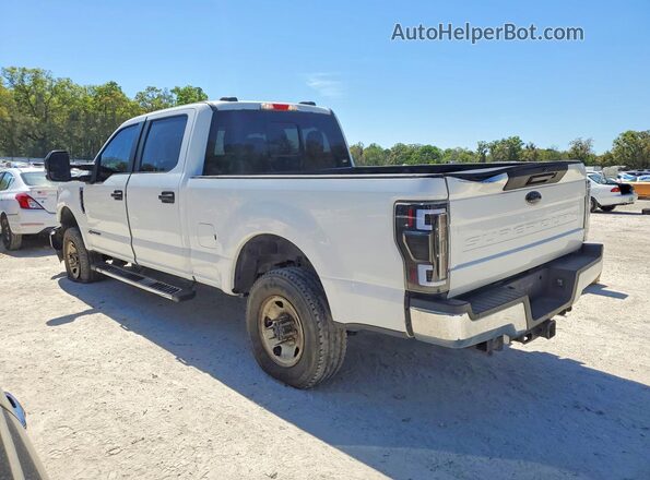 1FT8W2BT3MEC03719 2021 FORD F250 White Задня ліва чверть