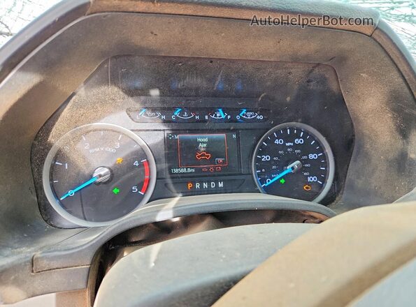 1FT8W2BT3NEE67489 2022 FORD F250 Белый Вид щитка приборов