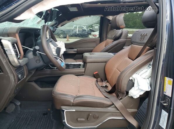 1FT8W2BT4SEE08656 2025 FORD F250 Синий Вид салона спереди