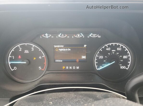 1FT8W2BT5REC45199 2024 FORD F250 Серебряный Вид щитка приборов
