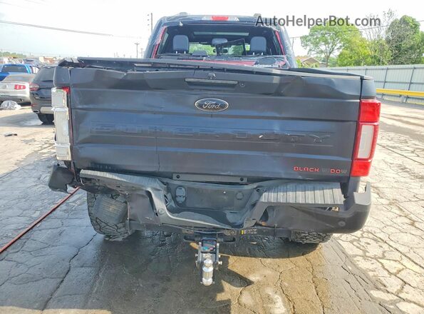 1FT8W2BT6NEC48445 2022 FORD F250 Black უკანა ხედი