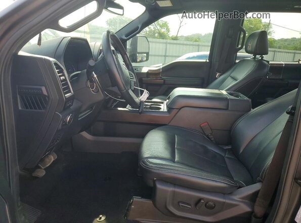 1FT8W2BT6NEC48445 2022 FORD F250 Black წინა სალონის ხედი