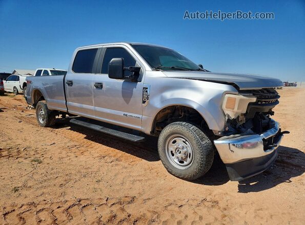 1FT8W2BT6NEF34196 2022 FORD F250 Silver Front right
