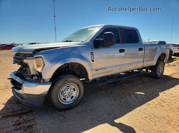 1FT8W2BT6NEF34196 2022 FORD F250 Silver Front left