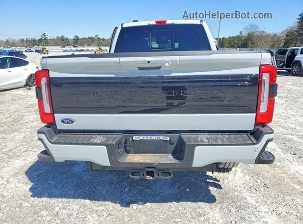 1FT8W2BT8TED00722 2026 FORD F250 Gray Rear view