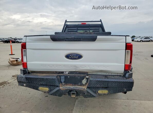 1FT8W3B69HEB47176 2017 FORD F350 Белый Вид сзади