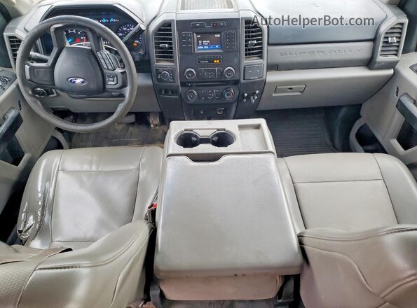 1FT8W3B69HEB47176 2017 FORD F350 Белый Вид панели приборов