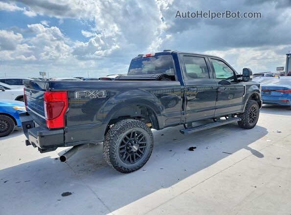 1FT8W3BN5NEE56579 2022 FORD F350 Черный Задняя правая четверть