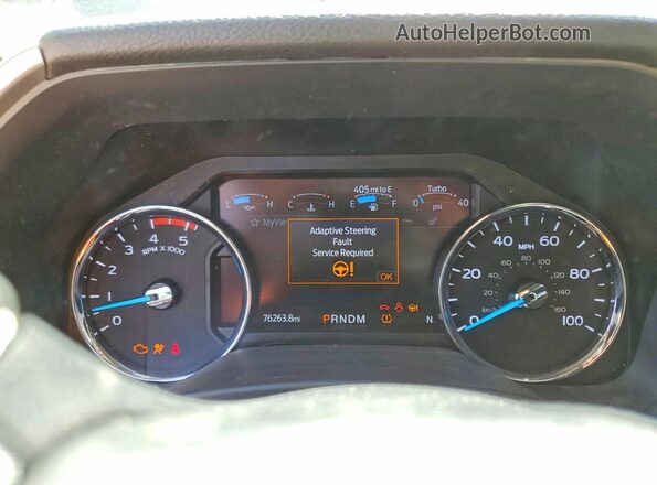 1FT8W3BT0LEC69505 2020 FORD F350 Черный Вид щитка приборов