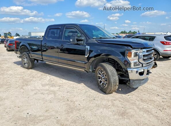1FT8W3BT0LEC69505 2020 FORD F350 Черный Передняя правая четверть