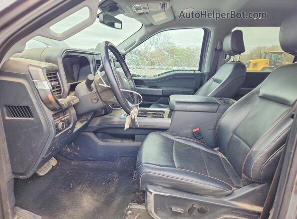 1FT8W3BT4REF26626 2024 FORD F350 Gray Widok wnętrza z przodu