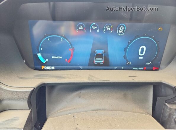 1FT8W3BT4REF26626 2024 FORD F350 Gray Widok zestawu wskaźników