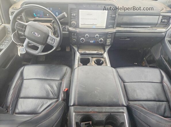 1FT8W3BT4REF26626 2024 FORD F350 Gray Widok deski rozdzielczej