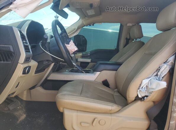 1FT8W3BT6LEC09650 2020 FORD F350 Brown Widok wnętrza z przodu
