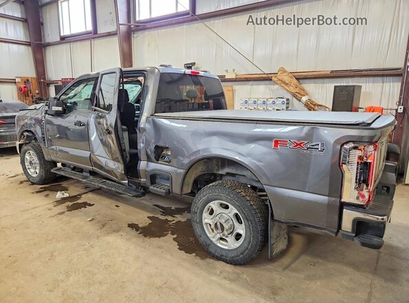 1FT8W3BTXSEC13232 2025 FORD F350 Серый Задняя левая четверть