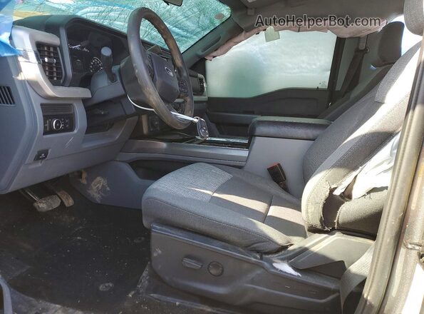 1FT8W3BTXSEC13232 2025 FORD F350 Серый Вид салона спереди