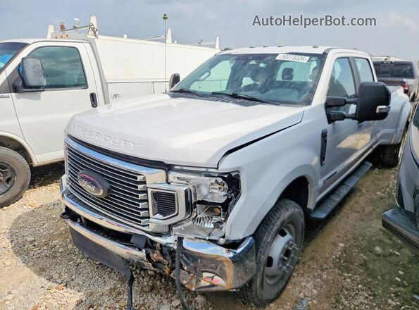 1FT8W3DT3LEE68304 2020 FORD F350 White Przód lewy
