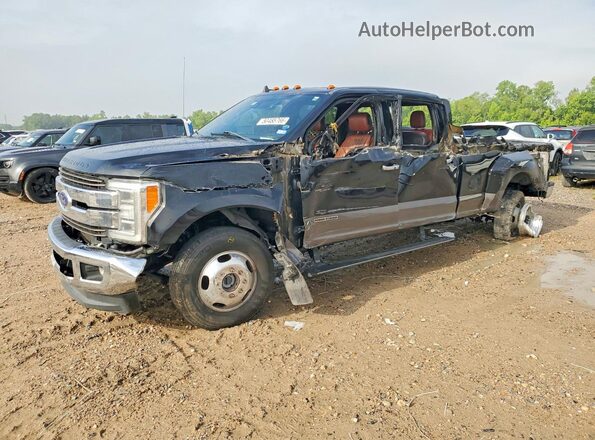 1FT8W3DT4KEE64003 2019 FORD F350 Черный Передняя левая четверть