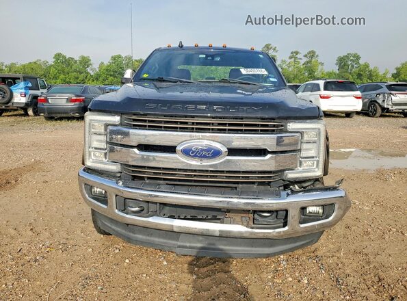 1FT8W3DT4KEE64003 2019 FORD F350 Черный Вид спереди