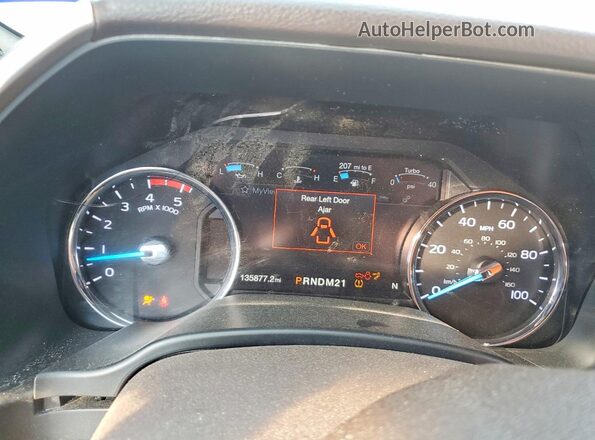 1FT8W3DT4KEE64003 2019 FORD F350 Черный Вид щитка приборов