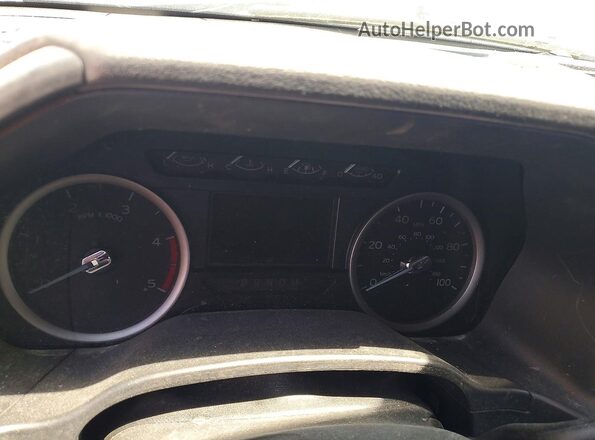 1FT8W3DT4LEC18182 2020 FORD F350 Белый Вид щитка приборов