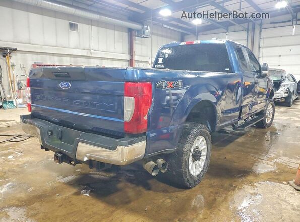 1FT8X3BT3LED43576 2020 FORD F350 Blue Trasero derecho