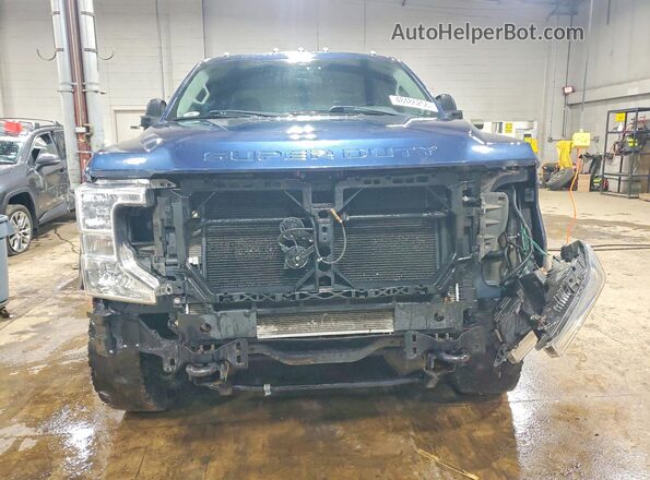 1FT8X3BT3LED43576 2020 FORD F350 Blue Vista frontal