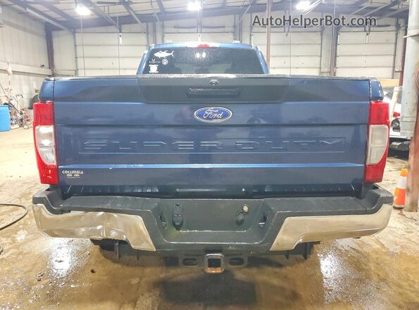 1FT8X3BT3LED43576 2020 FORD F350 Blue Vista trasera