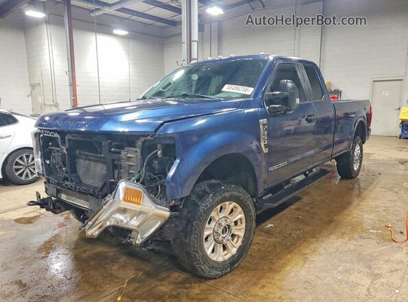 1FT8X3BT3LED43576 2020 FORD F350 Blue Vista tres cuartos delantera izquierda