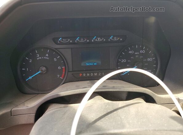 1FTBF2A60NEF85193 2022 FORD F250 White Instrument cluster view