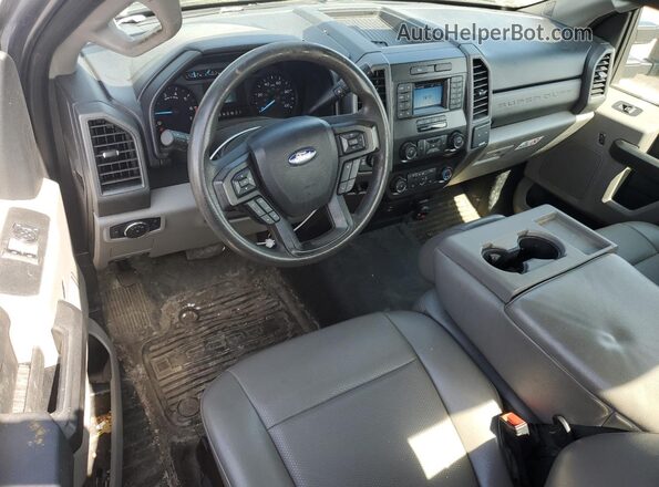 1FTBF2B69MEC71345 2021 FORD F250 Gray Dashboard view