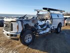 2025 Ford F250 Super Duty White vin: 1FTBF2BA6SEC22377