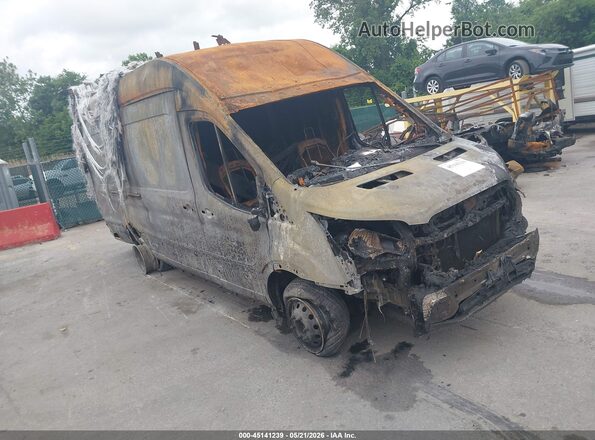 1FTBF4XG2NKA18075 2022 FORD TRANSIT-350 Черный Передняя правая четверть