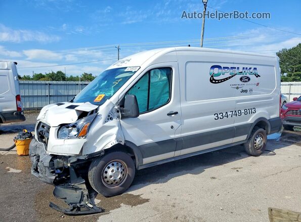 1FTBR2C83PKB37895 2023 FORD TRANSIT White Առջևի ձախ երեք քառորդ տեսարան