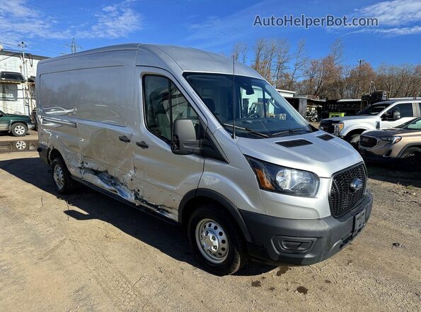 1FTBR2C88PKB44244 2023 FORD TRANSIT Silver Trasero izquierdo